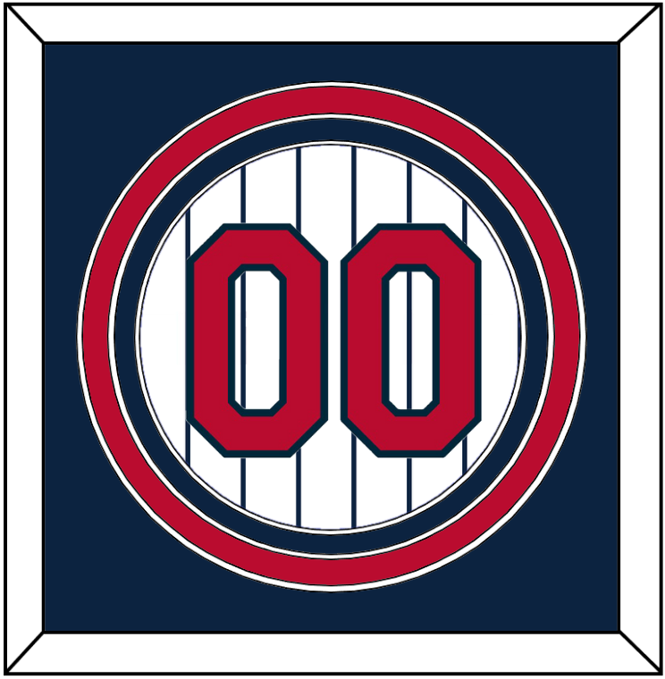 Minnesota Number - Home White Pinstripes (1987-2009) - Premier Tier 2