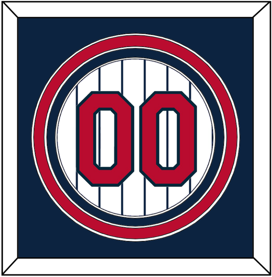 Minnesota Number - Home White Pinstripes (1987-2009) - Premier Tier 2