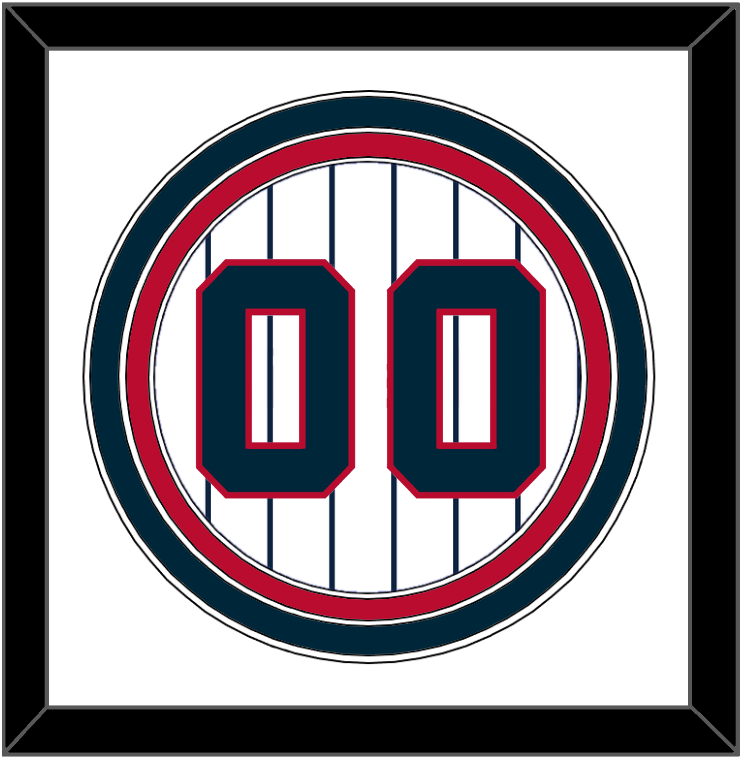 Minnesota Number - Home White Pinstripes (1970-1971) - Premier Tier 1