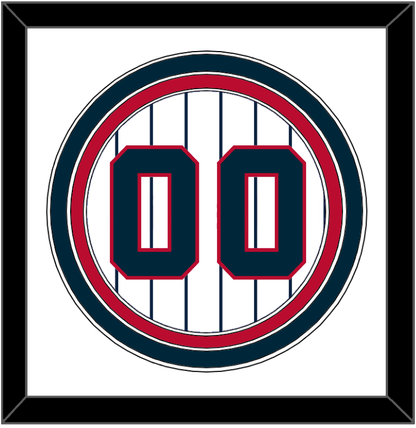 Minnesota Number - Home White Pinstripes (1970-1971) - Premier Tier 1