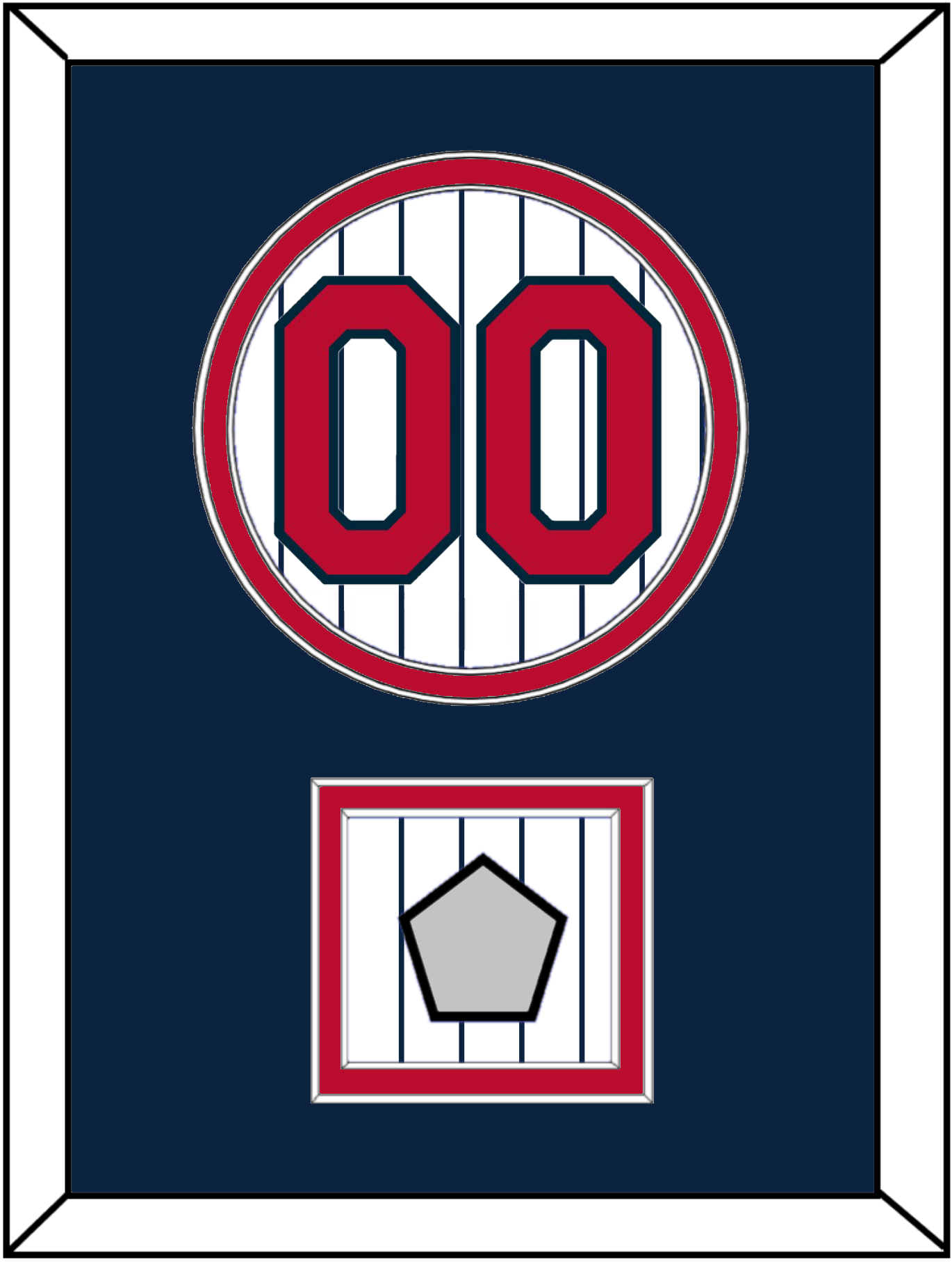 Minnesota Number & 1987 World Series Champions Patch - Home White Pinstripes (1987-2009) - Signature Tier 2
