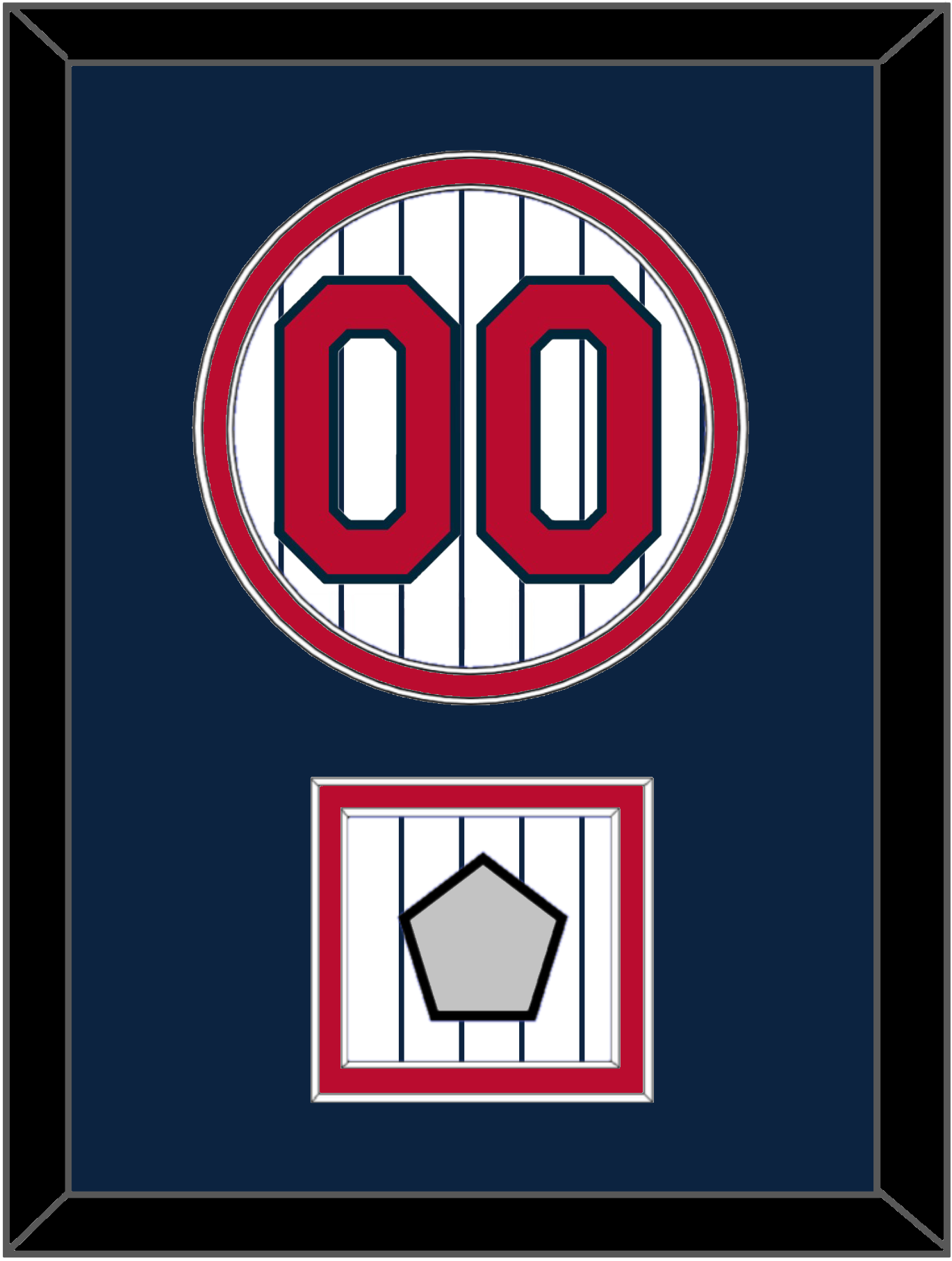 Minnesota Number & 1987 World Series Champions Patch - Home White Pinstripes (1987-2009) - Signature Tier 2