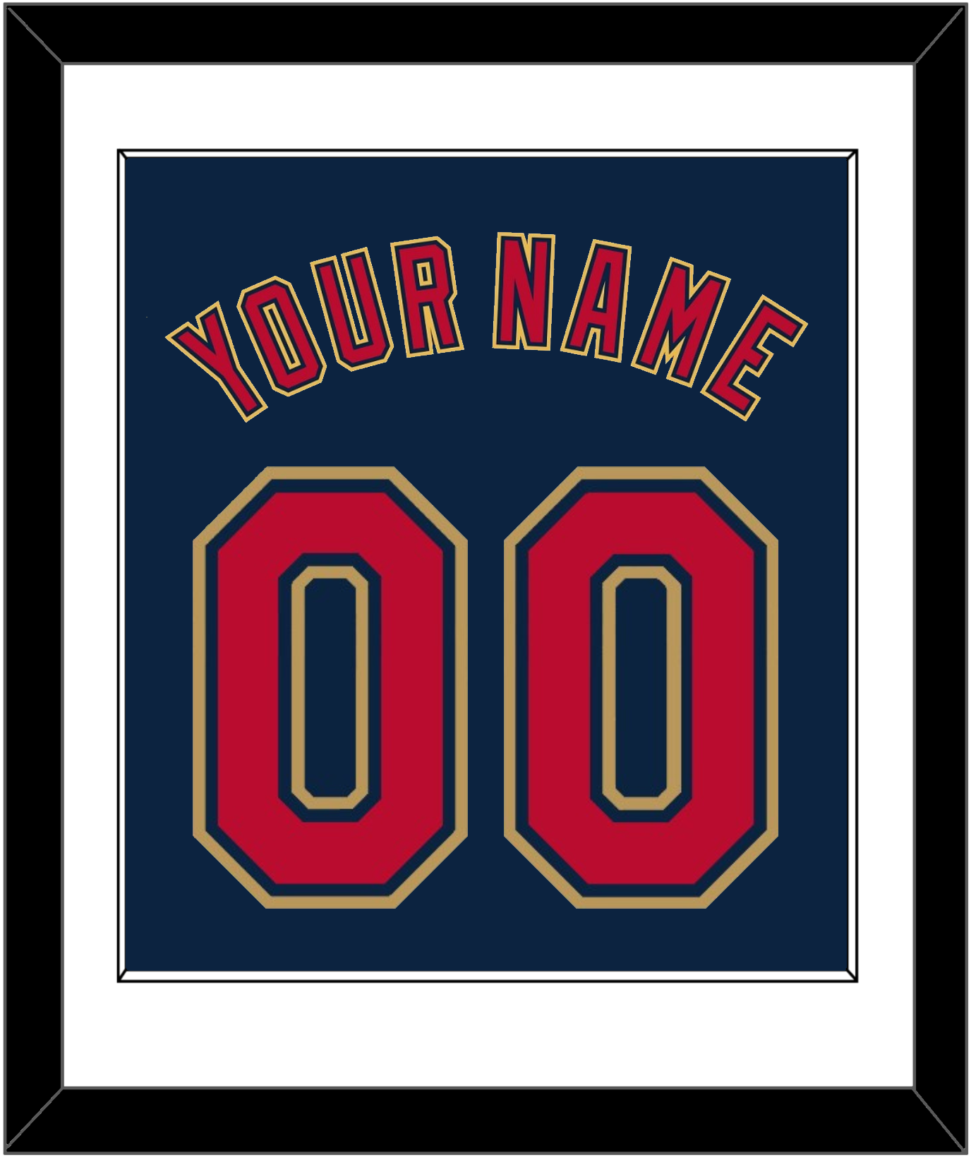 Minnesota Name & Number - Alternate Home Navy (2012-2022) - Essential Tier 1