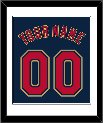 Minnesota Name & Number - Alternate Home Navy (2012-2022) - Essential Tier 1