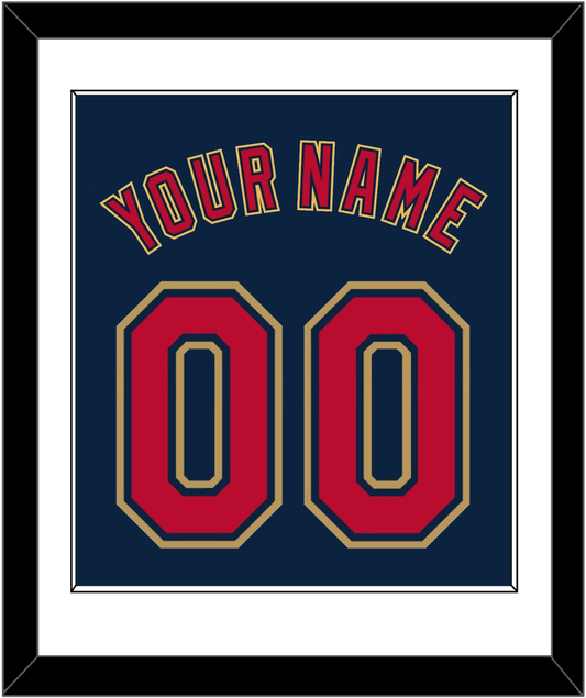Minnesota Name & Number - Alternate Home Navy (2012-2022) - Essential Tier 1
