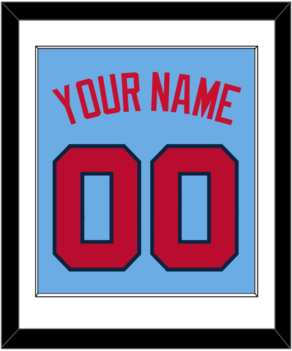 Minnesota Name & Number - Alternate Light Blue - Essential Tier 1
