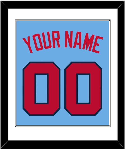 Minnesota Name & Number - Alternate Light Blue - Essential Tier 1