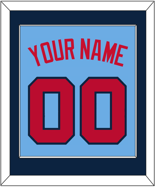 Minnesota Name & Number - Alternate Light Blue - Essential Tier 2