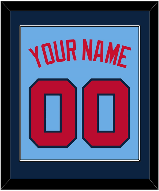 Minnesota Name & Number - Alternate Light Blue - Essential Tier 2