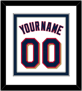 Minnesota Name & Number - Home White (2015-2022) - Double Mat 1