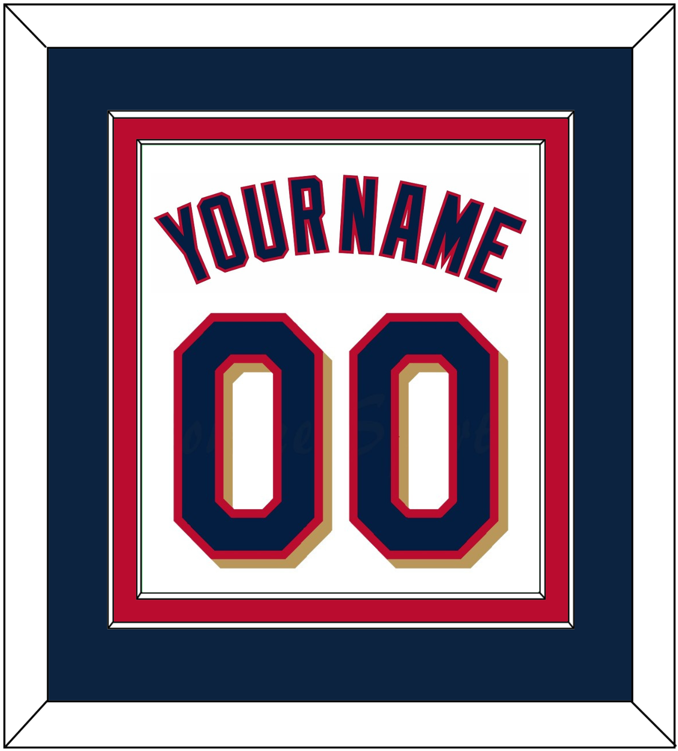 Minnesota Name & Number - Home White (2015-2022) - Signature Tier 2