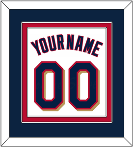 Minnesota Name & Number - Home White (2015-2022) - Double Mat 2