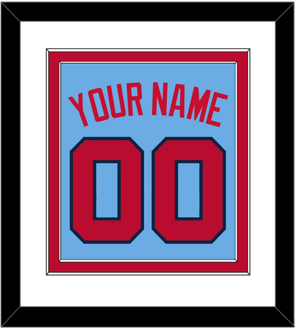 Minnesota Name & Number - Alternate Light Blue - Signature Tier 1