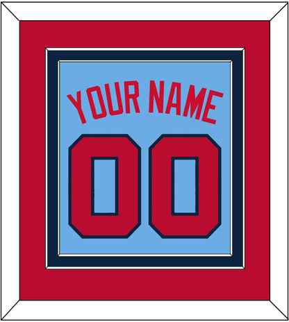 Minnesota Name & Number - Alternate Light Blue - Signature Tier 4