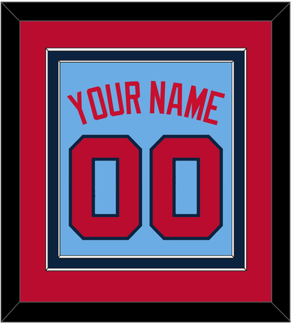 Minnesota Name & Number - Alternate Light Blue - Signature Tier 4