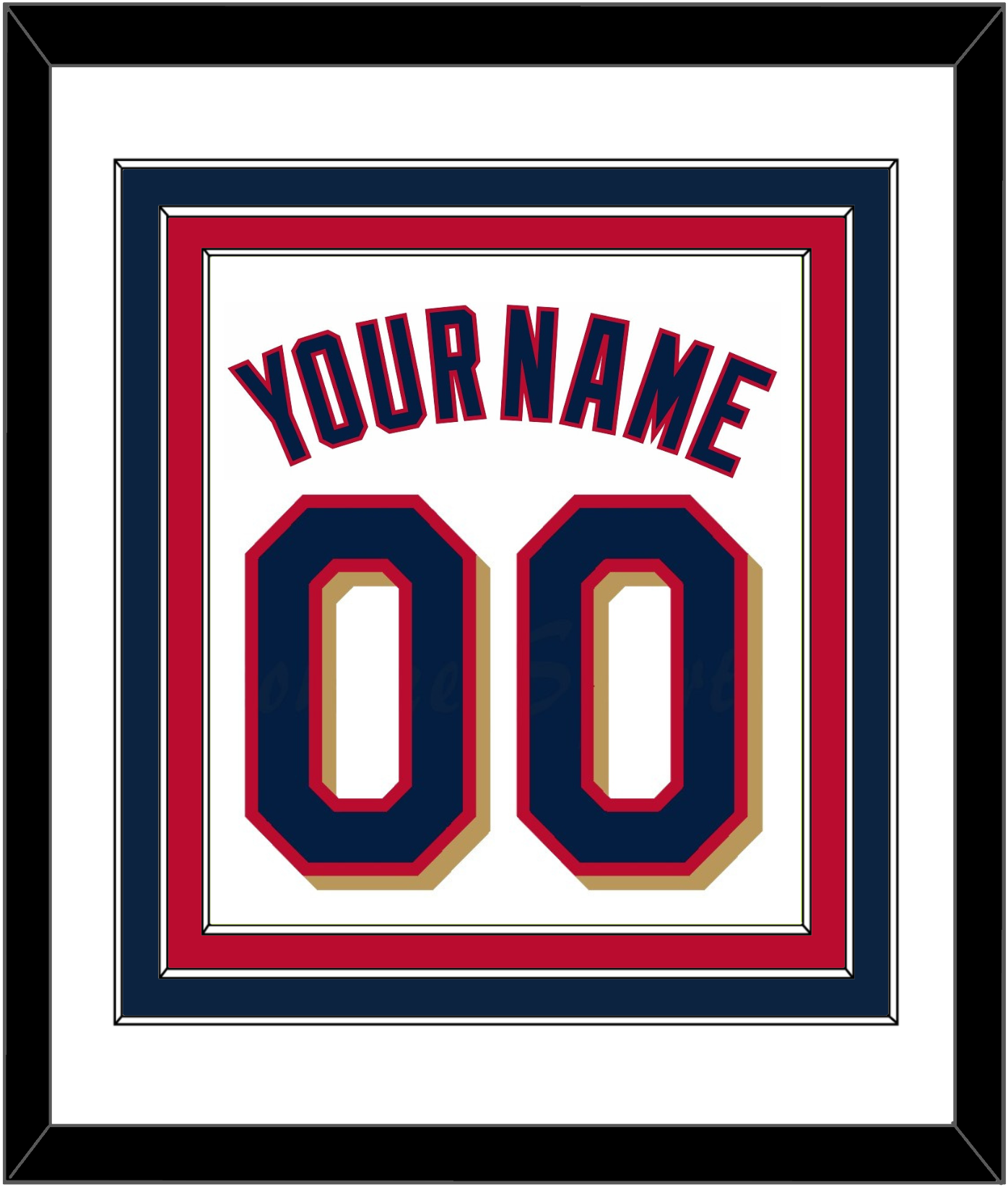 Minnesota Name & Number - Home White (2015-2022) - Premier Tier 1
