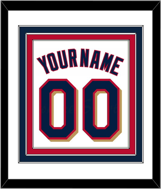 Minnesota Name & Number - Home White (2015-2022) - Premier Tier 1