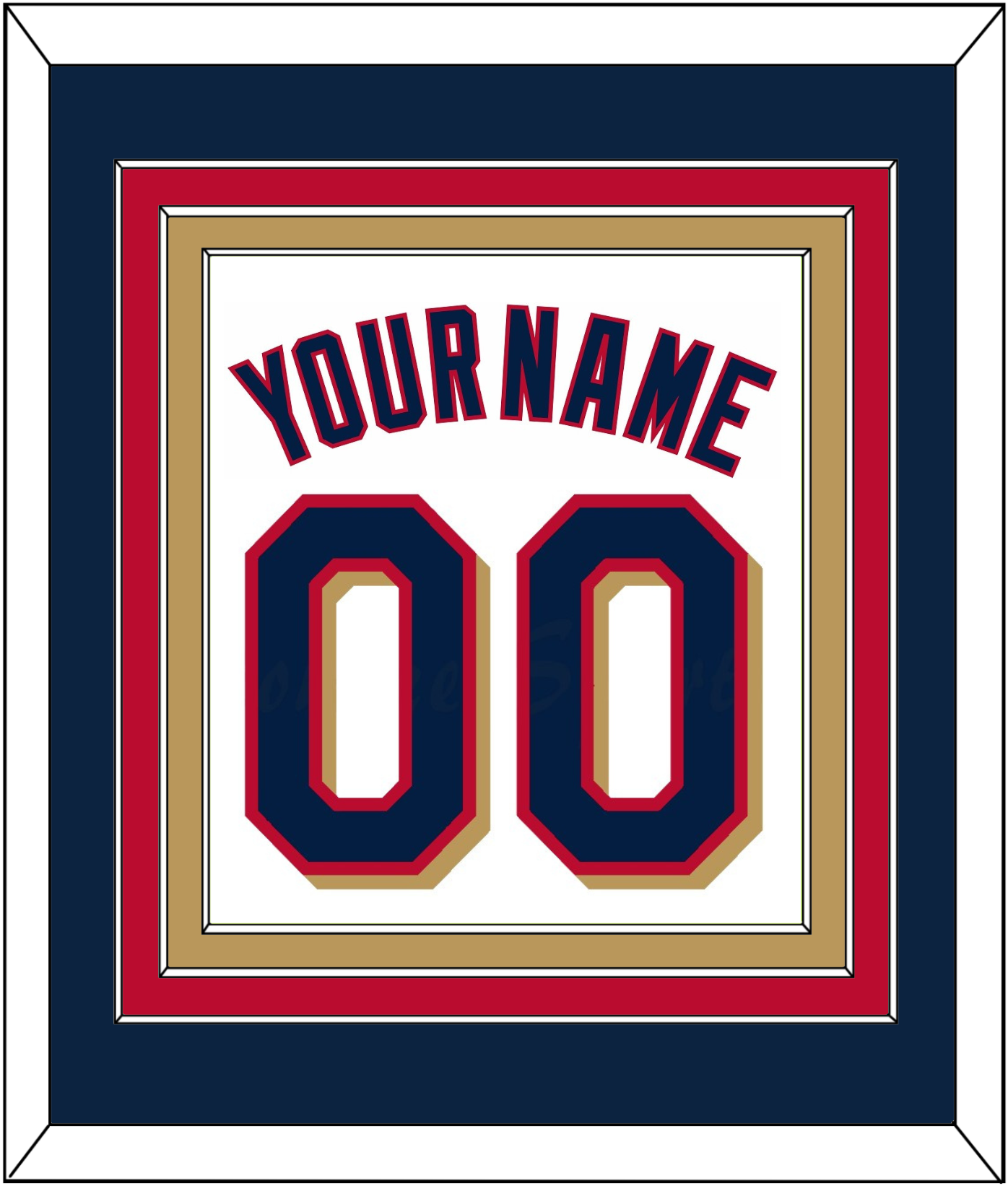 Minnesota Name & Number - Home White (2015-2022) - Premier Tier 2