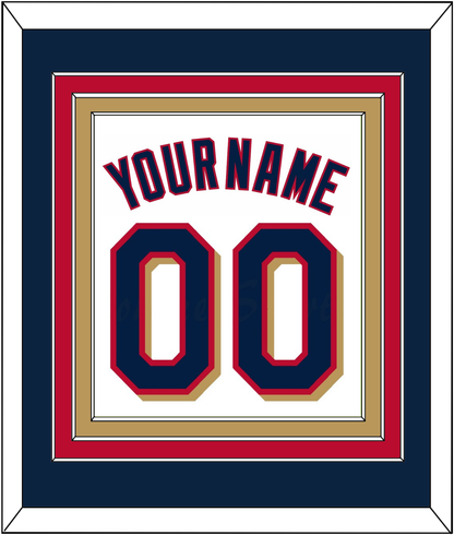 Minnesota Name & Number - Home White (2015-2022) - Premier Tier 2