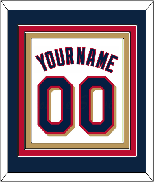 Minnesota Name & Number - Home White (2015-2022) - Premier Tier 2