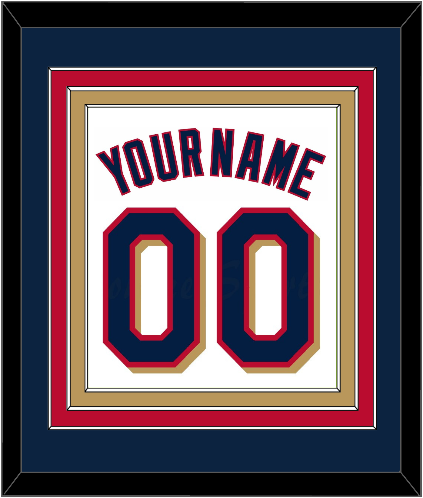 Minnesota Name & Number - Home White (2015-2022) - Premier Tier 2