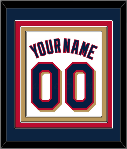Minnesota Name & Number - Home White (2015-2022) - Premier Tier 2