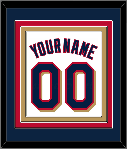 Minnesota Name & Number - Home White (2015-2022) - Premier Tier 2