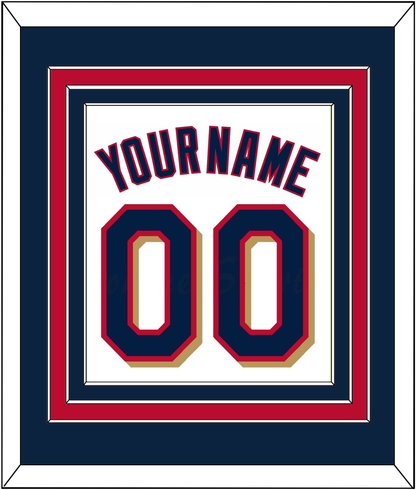 Minnesota Name & Number - Home White (2015-2022) - Premier Tier 3