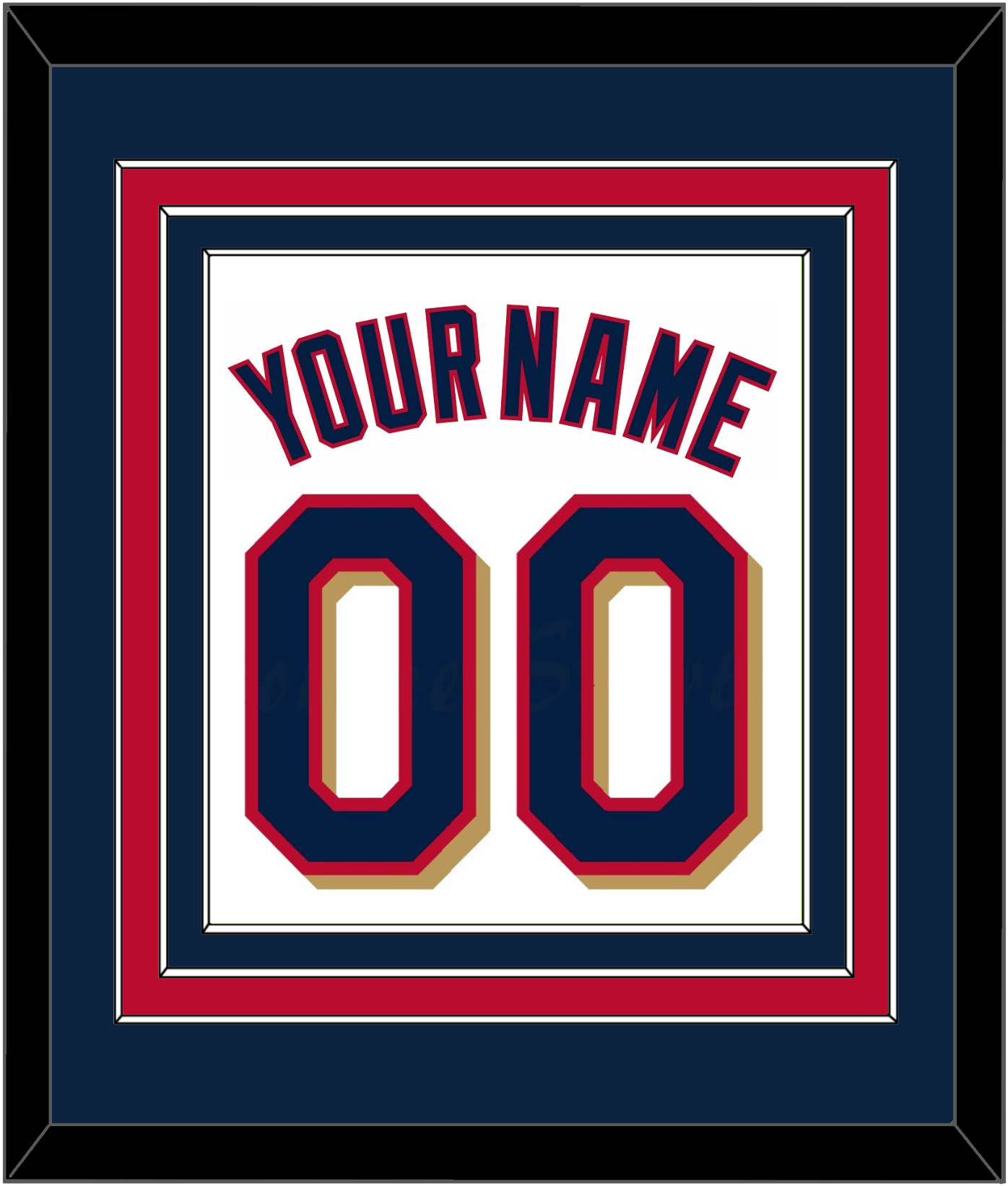 Minnesota Name & Number - Home White (2015-2022) - Premier Tier 3