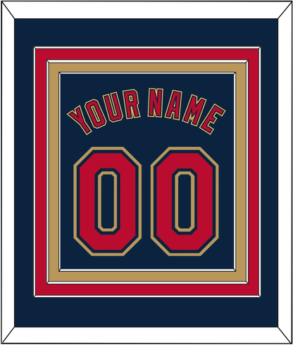 Minnesota Name & Number - Alternate Home Navy (2012-2022) - Premier Tier 3