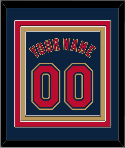 Minnesota Name & Number - Alternate Home Navy (2012-2022) - Premier Tier 3