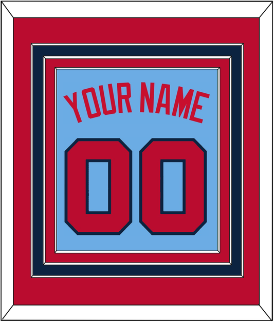 Minnesota Name & Number - Alternate Light Blue - Premier Tier 3