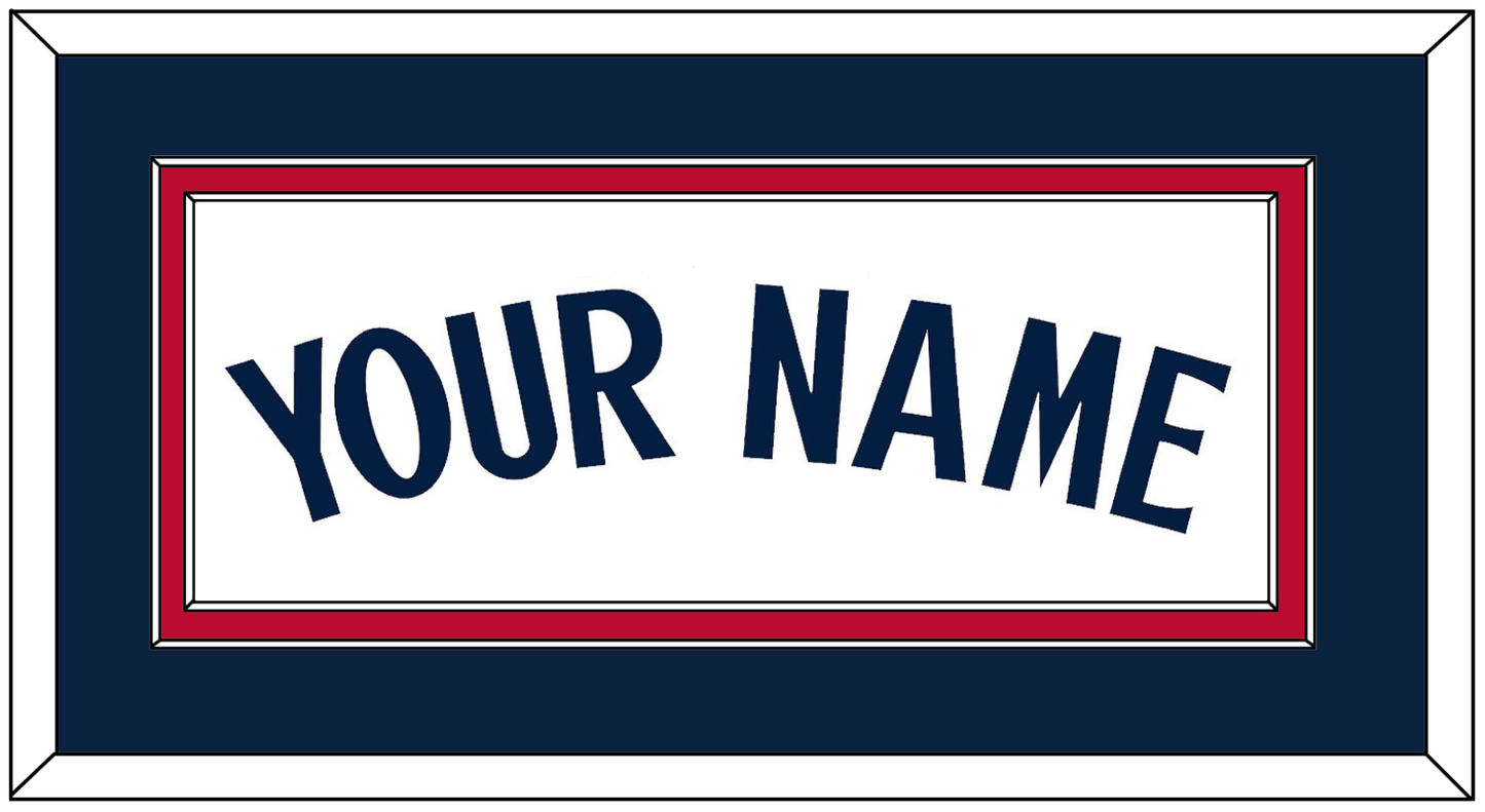 Minnesota Name - Home White - Signature Tier 2