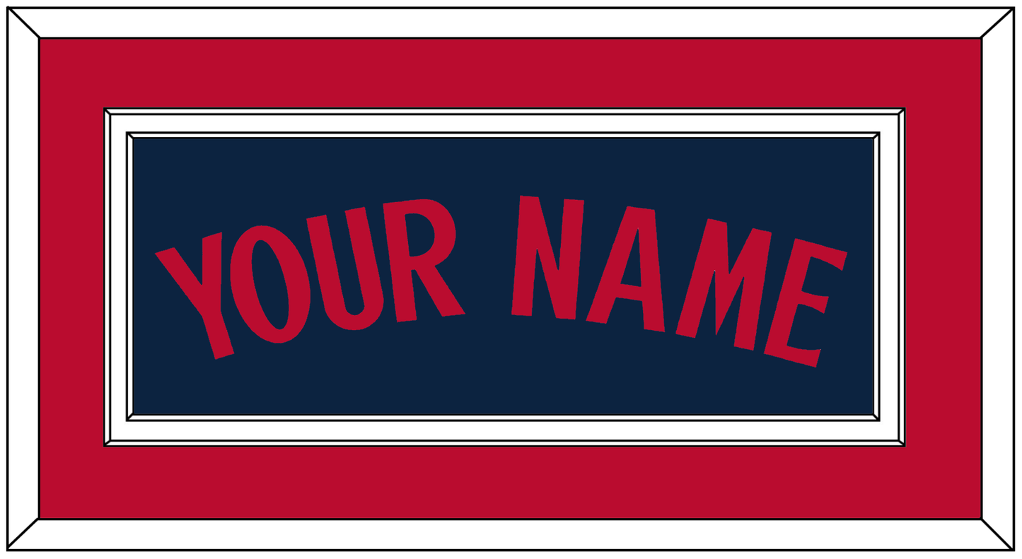 Minnesota Name - Alternate Road Navy - Signature Tier 2