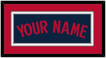 Minnesota Name - Alternate Road Navy - Signature Tier 2