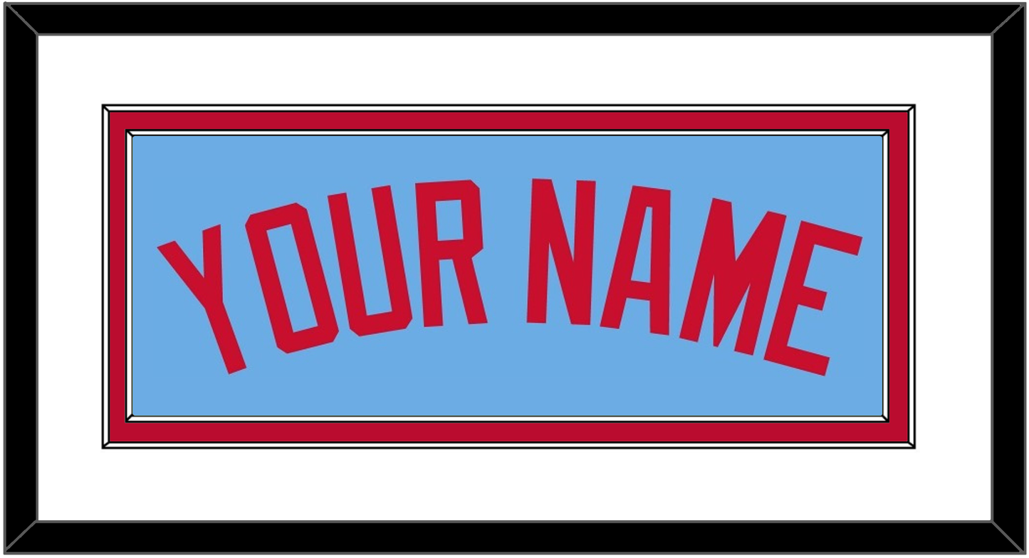 Minnesota Name - Alternate Light Blue - Signature Tier 1