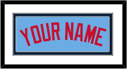 Minnesota Name - Alternate Light Blue - Signature Tier 2
