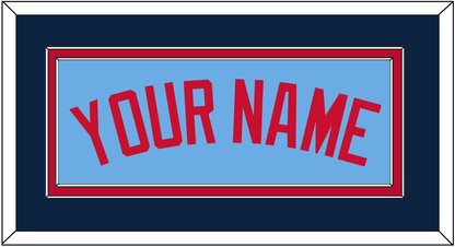 Minnesota Name - Alternate Light Blue - Signature Tier 3