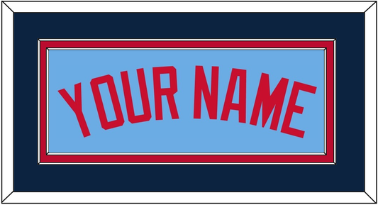 Minnesota Name - Alternate Light Blue - Signature Tier 3
