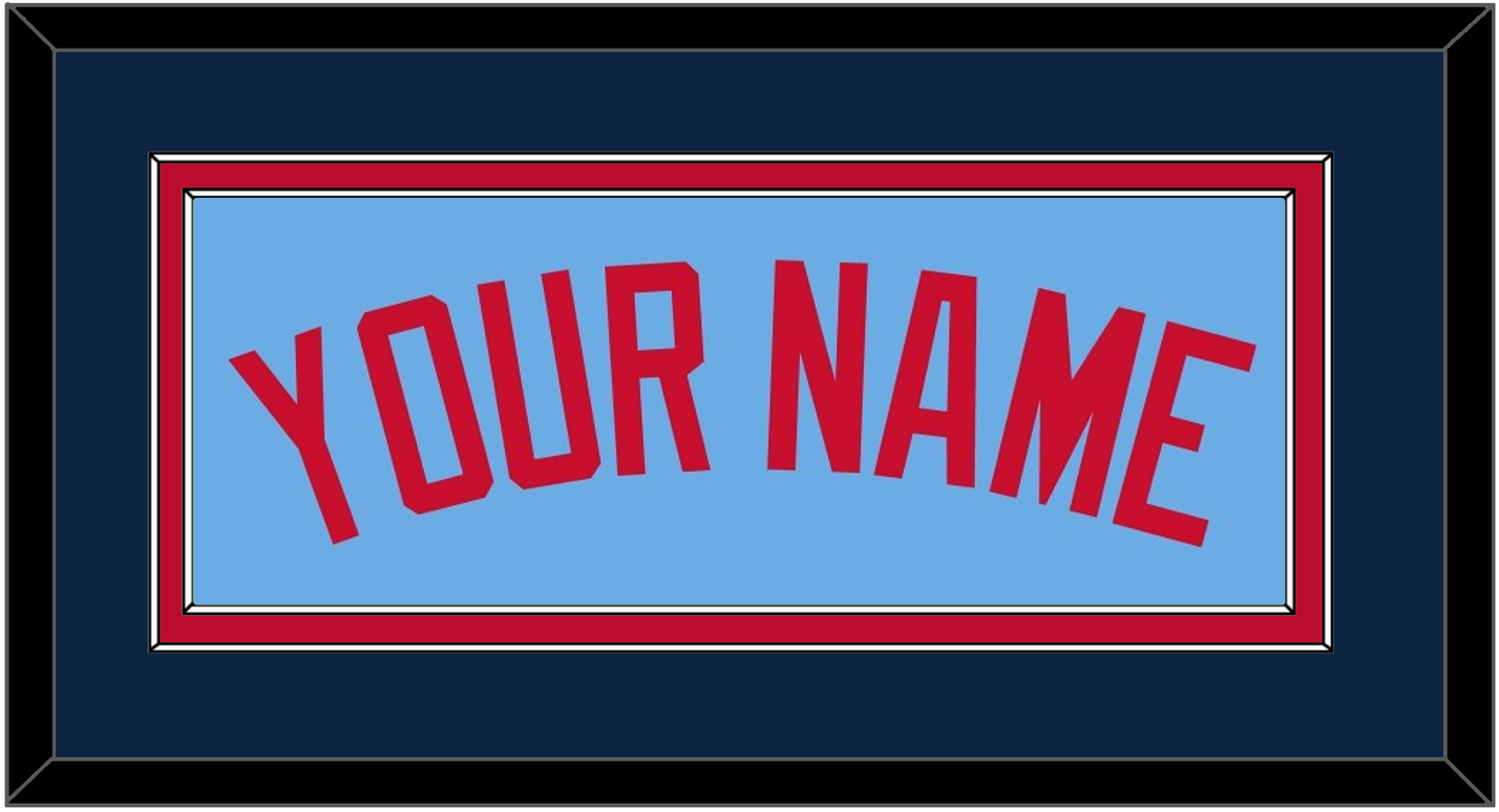 Minnesota Name - Alternate Light Blue - Signature Tier 3