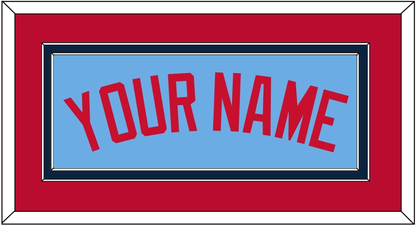 Minnesota Name - Alternate Light Blue - Signature Tier 4