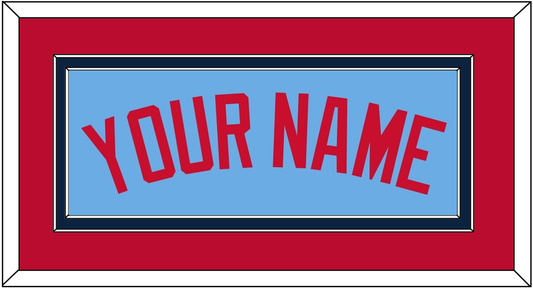 Minnesota Name - Alternate Light Blue - Signature Tier 4