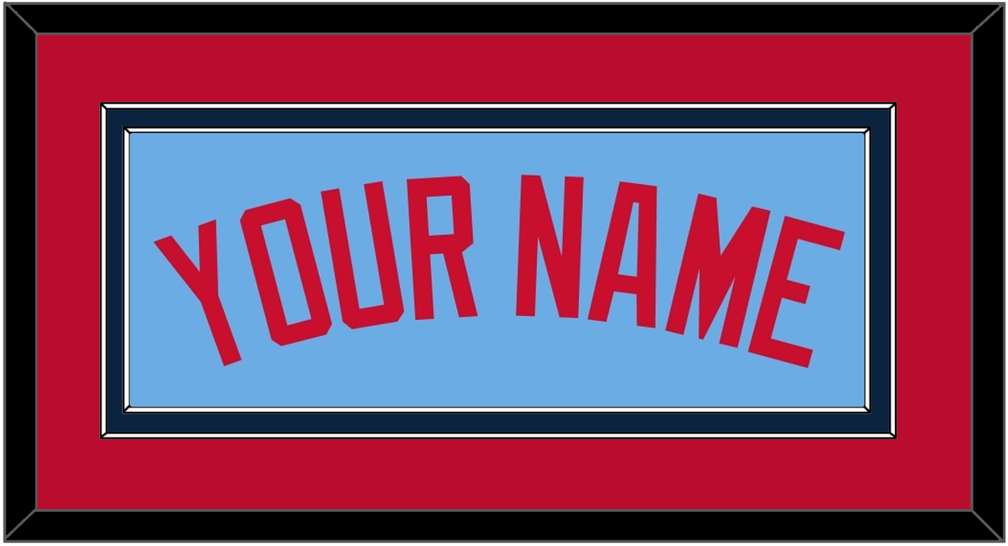 Minnesota Name - Alternate Light Blue - Signature Tier 4