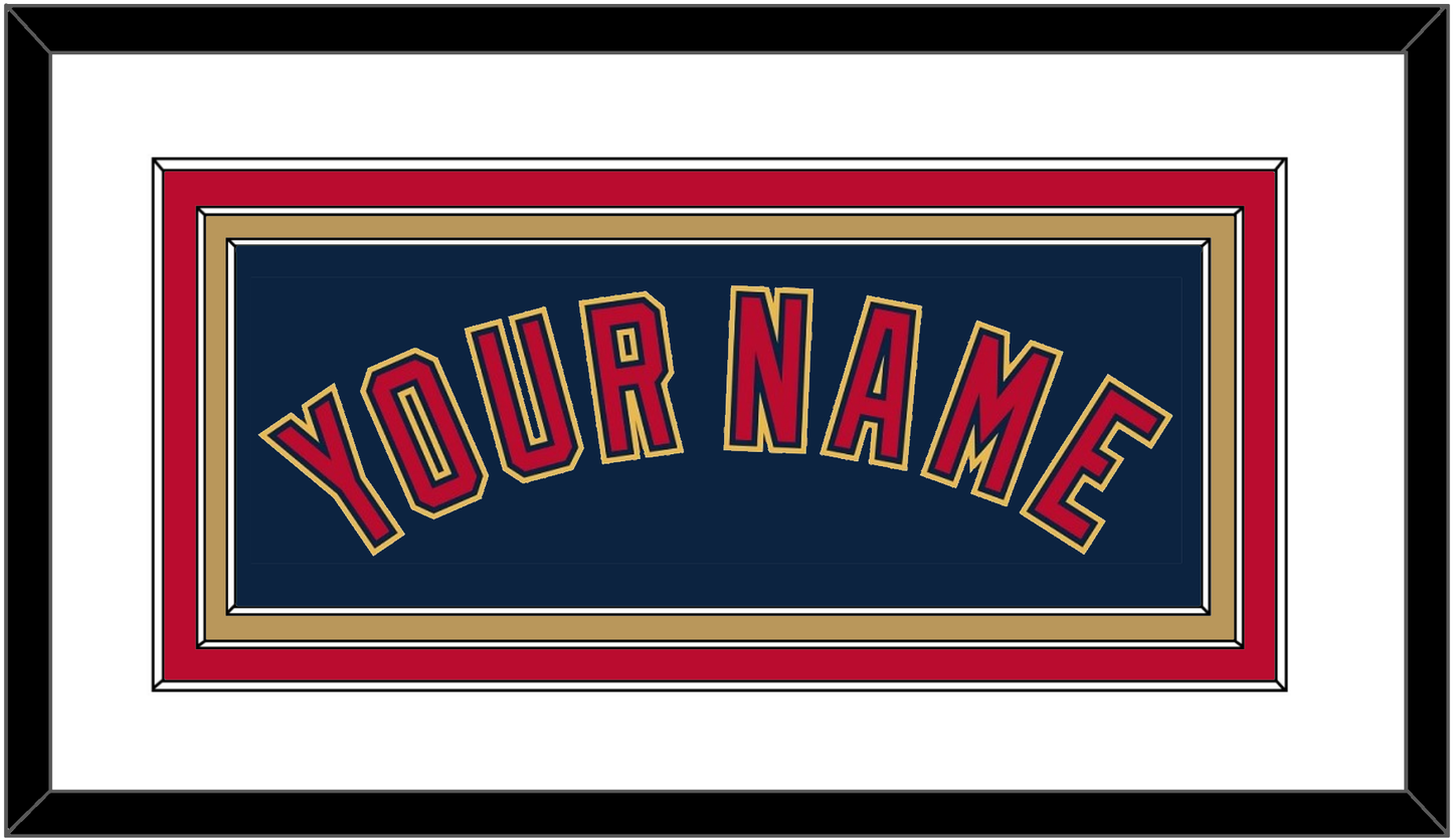 Minnesota Name - Alternate Home Navy (2012-2022) - Premier Tier 1