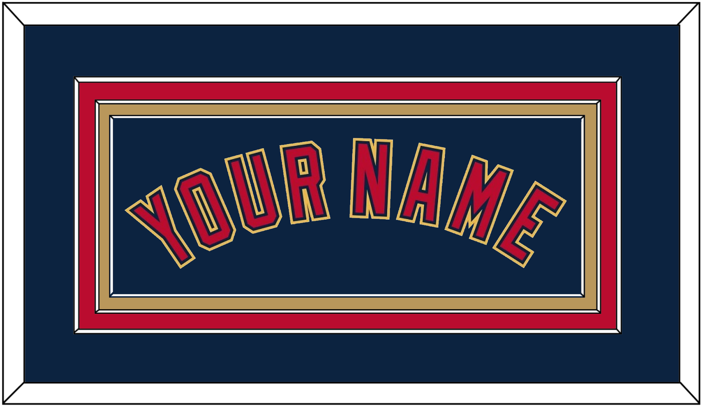 Minnesota Name - Alternate Home Navy (2012-2022) - Premier Tier 2