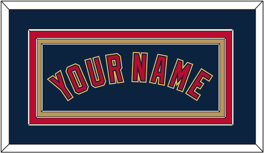 Minnesota Name - Alternate Home Navy (2012-2022) - Premier Tier 2