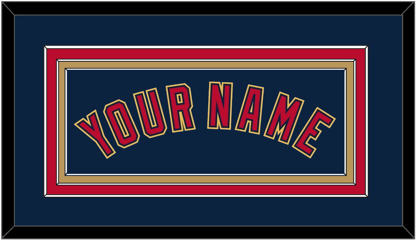 Minnesota Name - Alternate Home Navy (2012-2022) - Premier Tier 2