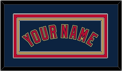 Minnesota Name - Alternate Home Navy (2012-2022) - Premier Tier 2
