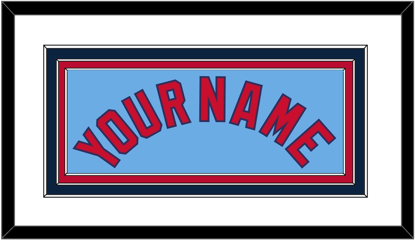 Minnesota Name - Alternate Light Blue - Premier Tier 1