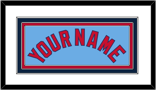 Minnesota Name - Alternate Light Blue - Premier Tier 1
